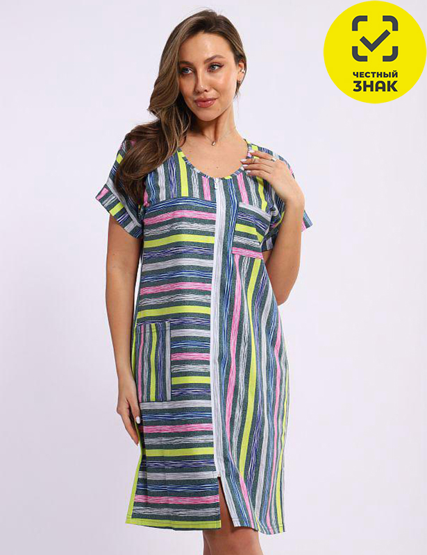 ХЖ-271 Халат женский Анита (кулирка)50