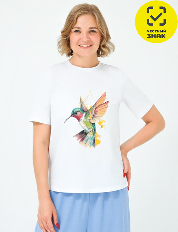 Футболка женская БФ-202-13(73), 164-116-122