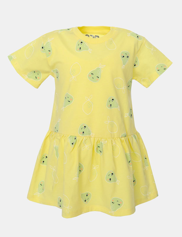CSBG 63821-30-410 Платье для девочки (Желтый (086)-52)