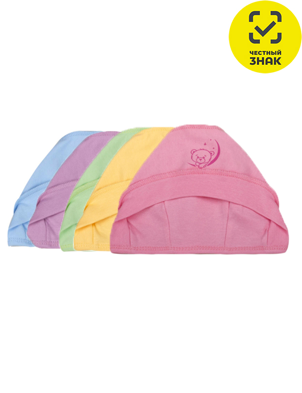 871п Шапочка ясельная (интерлок,печать 1 шт) (р.32)
