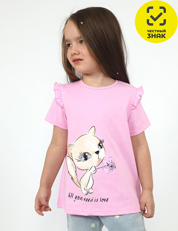 3-42-8 Фуфайка для девочки (86-52)