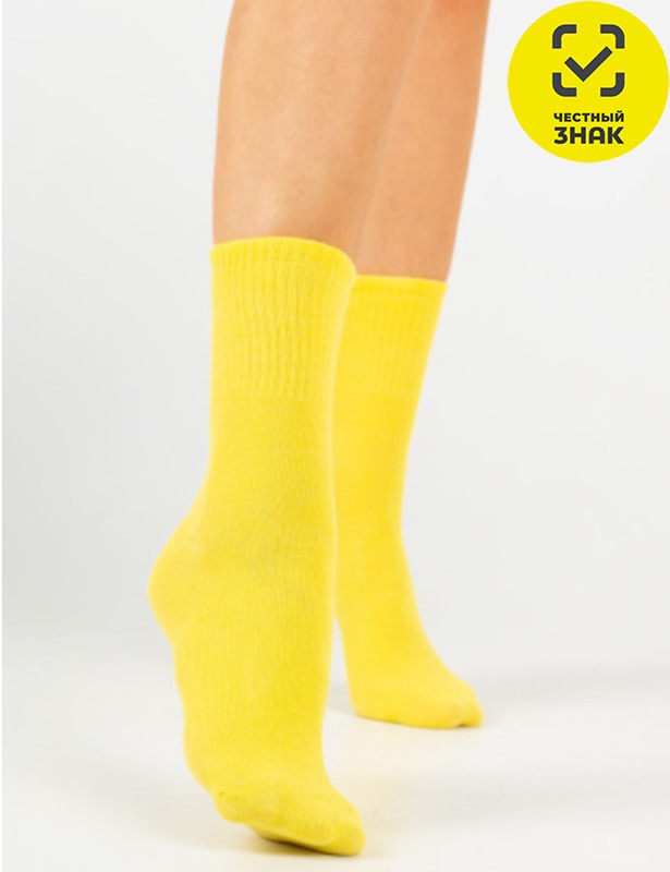 Детские носки С2171 (18-20, Желтый)