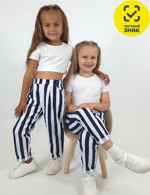 17-18-1 Брюки для девочки (140-72)