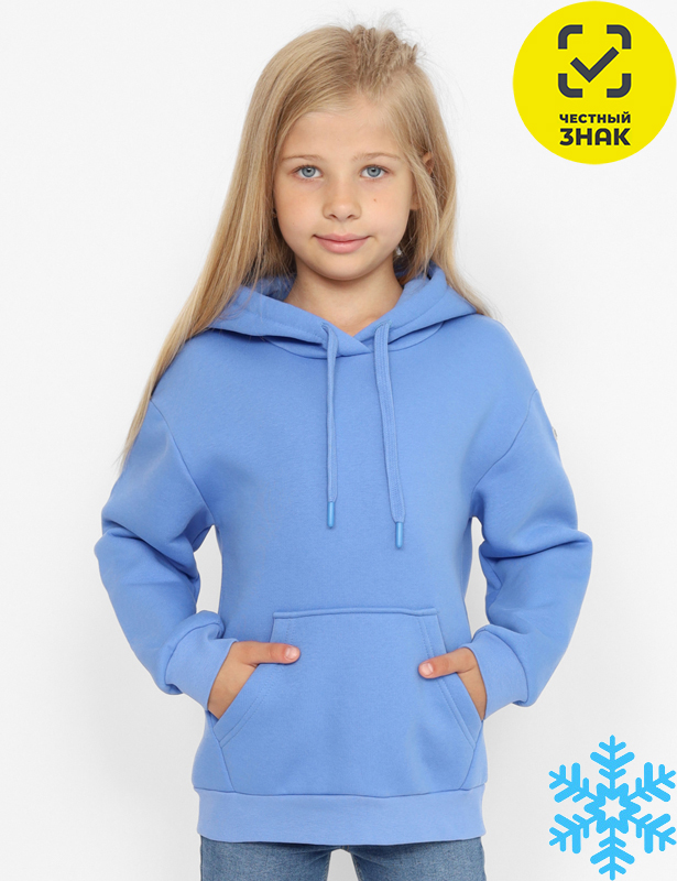 CWJG 63682-43 Толстовка для девочки (Голубой (134)-68)