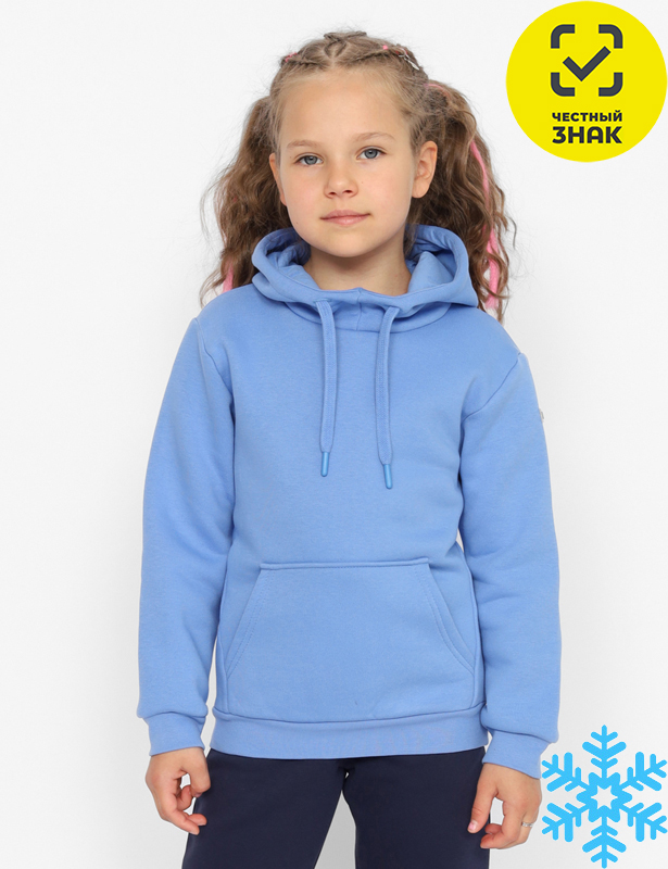 CWKG 63679-43 Толстовка для девочки (Голубой (122)-64)