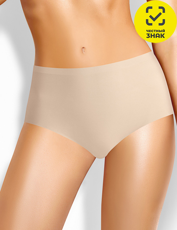 CLE M870 Трусы жен. Бесшовная база (св.бежевый; 48)