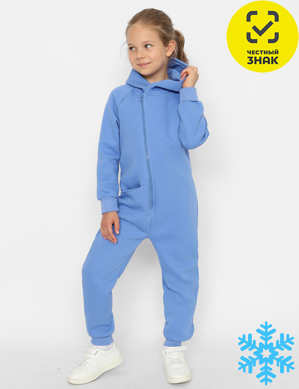 CWKG 90223-43 Комбинезон для девочки (Голубой (098)-56)