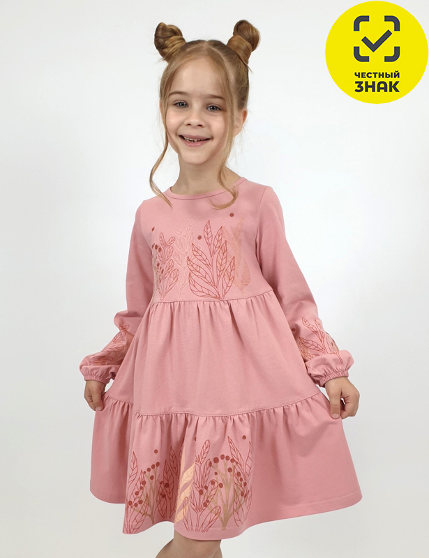 9-102-4 Платье для девочки (110-60)