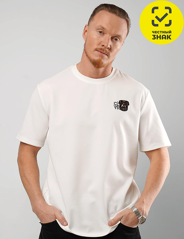 CLE Футболка муж. 562603/05тдф (молочный; 50)