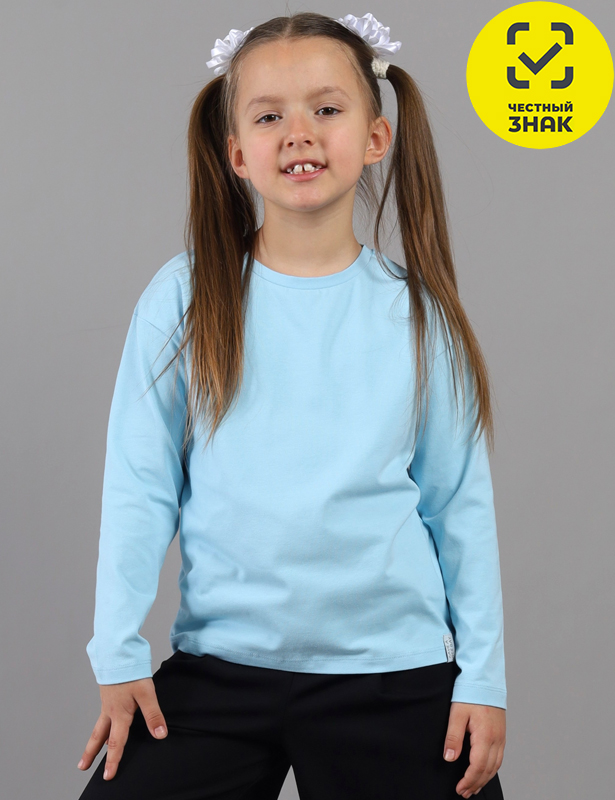 CWKG 64198-43K Джемпер для девочки (Голубой (122)-64)