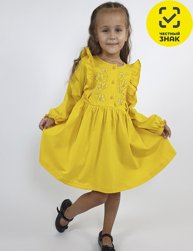9-71-3 Платье для девочки (116-60)