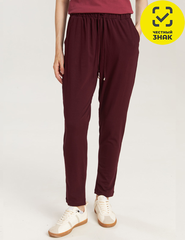 WP4459_1625 Брюки женские (Бордовый 56 (3XL))