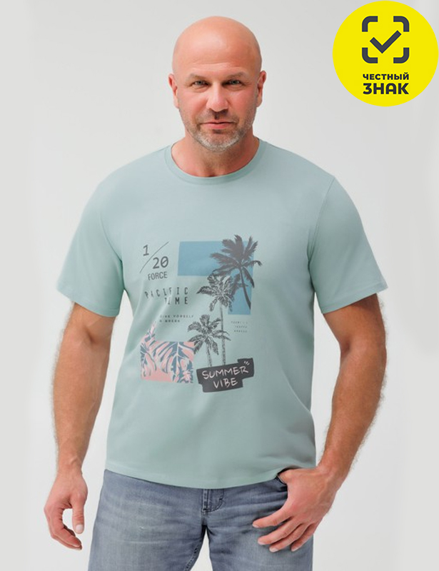 Футболка мужская БФМ-38-13(68), 176-108-98