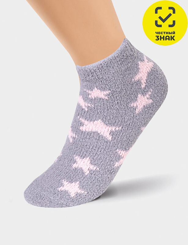 CLE Носки дет.С906Т р14-16 травка (серый; 16)