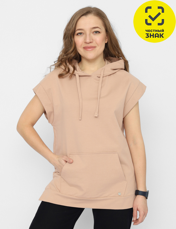 FSSW 60251-31 Жилет женский (Бежевый (170)-096(48))