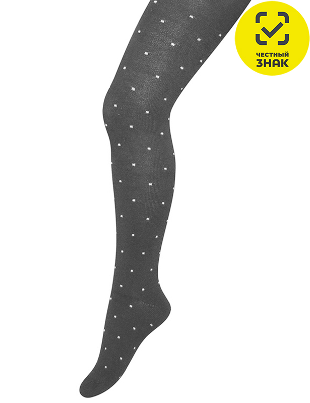 K1D6 т.серый-53-1 р-р152-158 Колготки детские