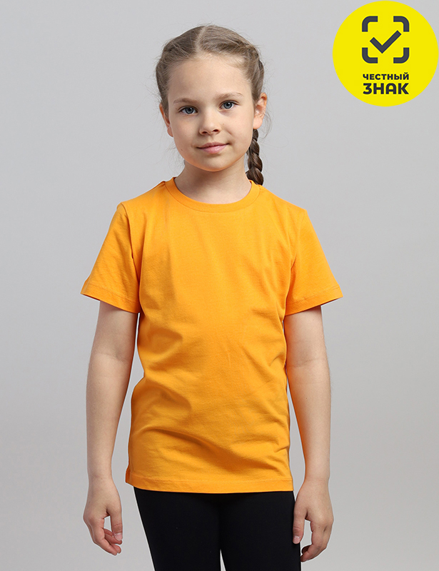 CAJB 62857-29 Футболка детская (Оранжевый (158)-80)