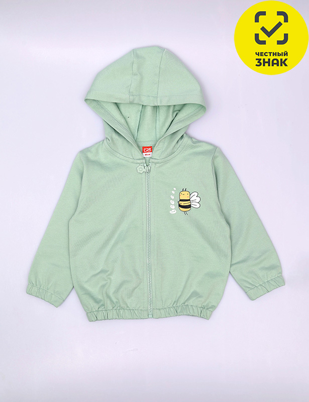 CSBG 64036-39-434 Толстовка для девочки (Аквамарин (086)-52)