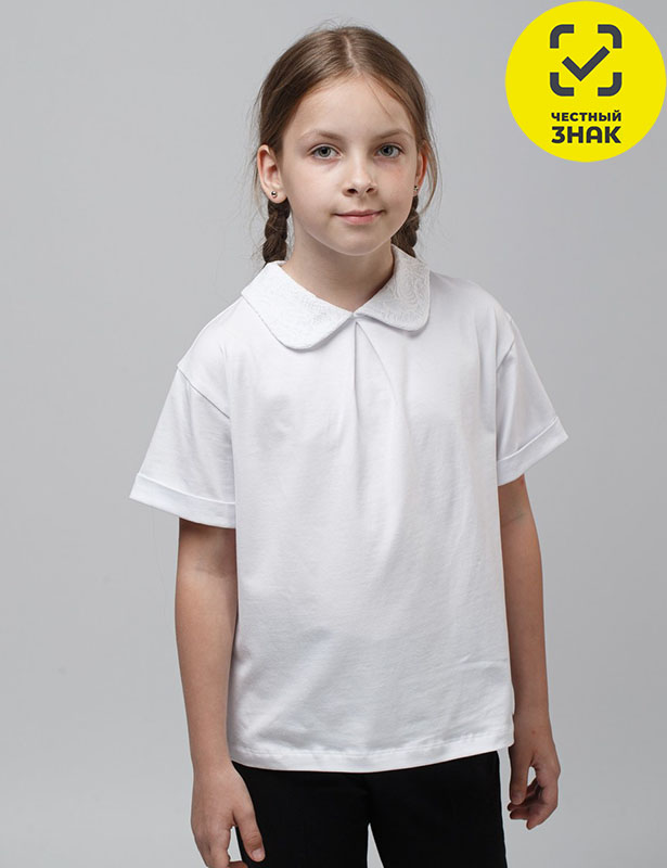 Л3609 Джемпер (146-72, белый)