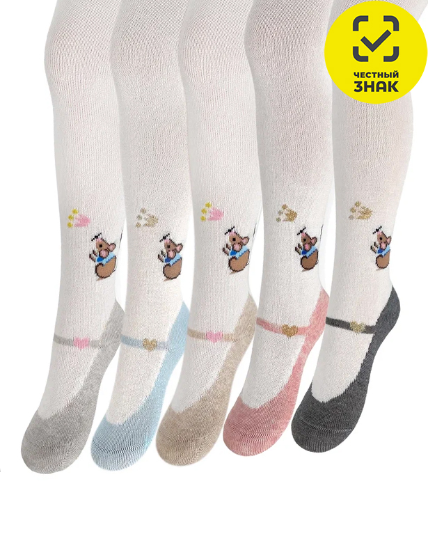 ДК3-13480Д Колготки (92-98, Ecru/Бежевый)