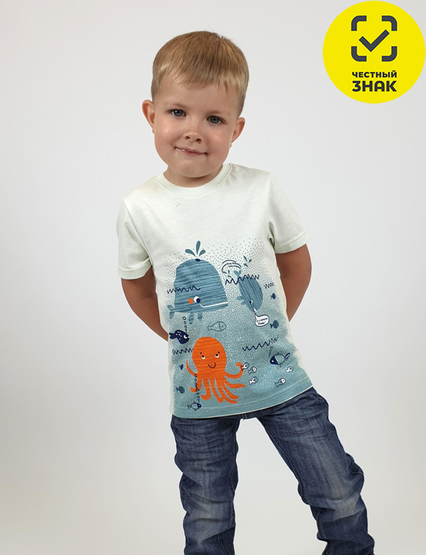 3-73-1 Фуфайка для мальчика (80-48)