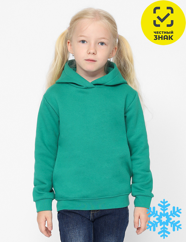 CWKG 63681-37 Толстовка для девочки (Зеленый (116)-60)