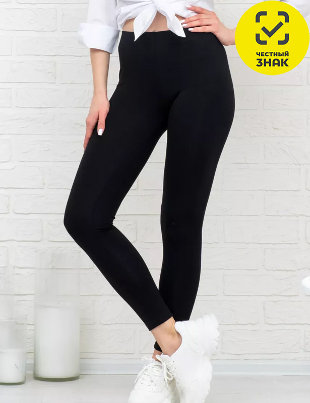 БР 021 Легинсы женские (108 (164,170) черный)