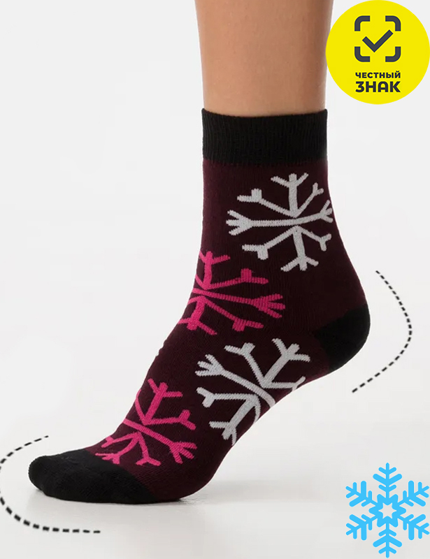 Носки женские арт 102И р-р 25 цвет РАЗНОЦВЕТНЫЙ