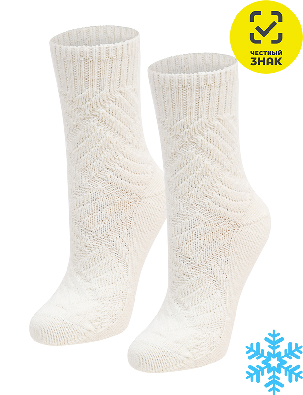 Ж3-38847 Носки (23-25, Белый)