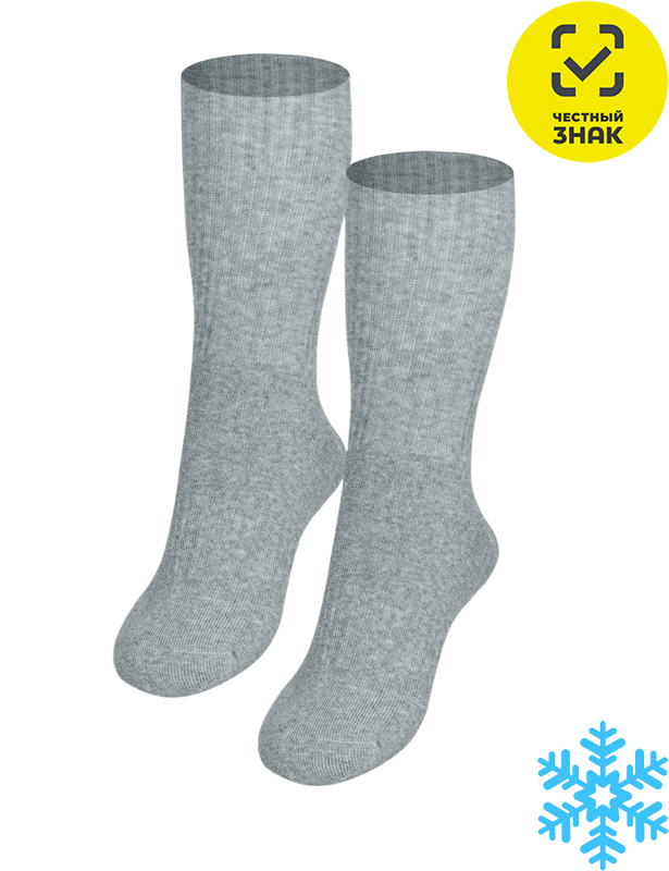 Д3-330405 Носки (18-20, Серый (Меланж))