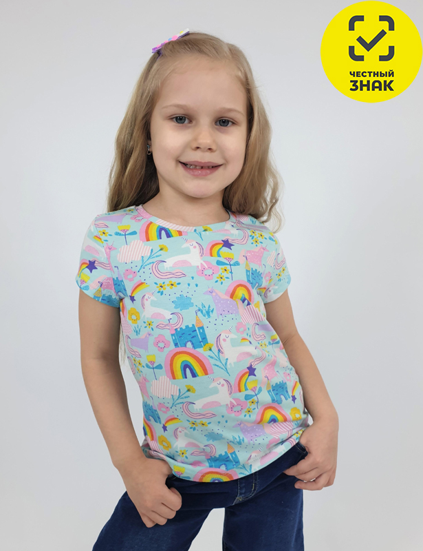 6-75-2 Фуфайка для девочки (110-60)