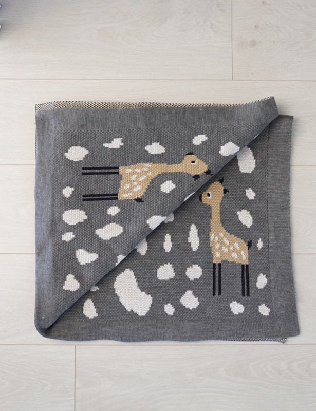 4060-23 Плед детский 105*105(+/-5см), Ш/А