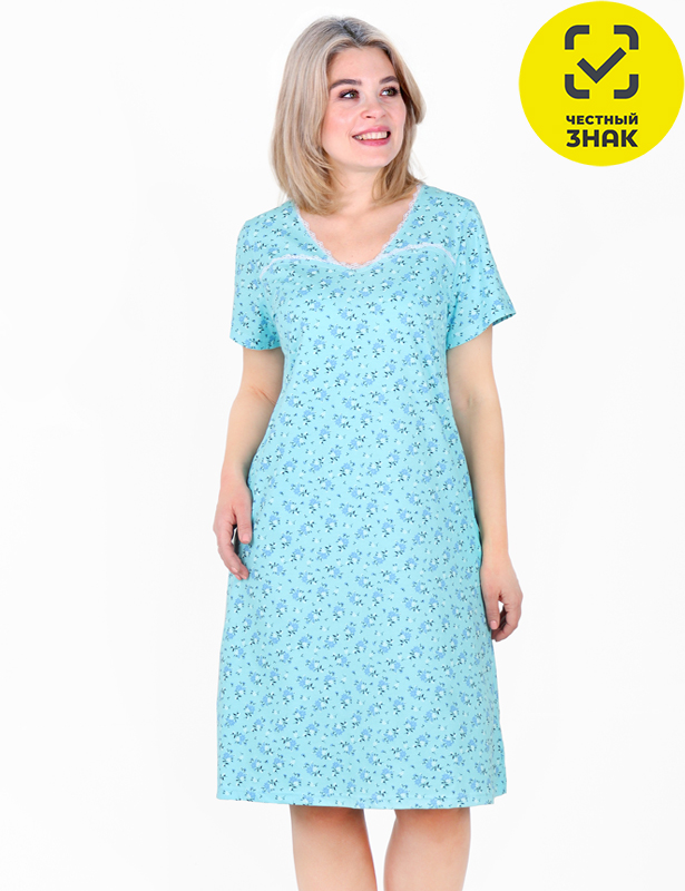 Сорочка Индира С-244, размер 60, кулирка